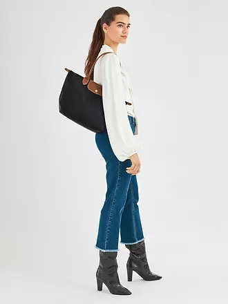 LONGCHAMP | Le Pliage Original Shopper Medium, Celadon | schwarz